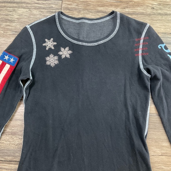 Alp N Rock ASPEN Henley Shirt Sz XS/S - Picture 3 of 4